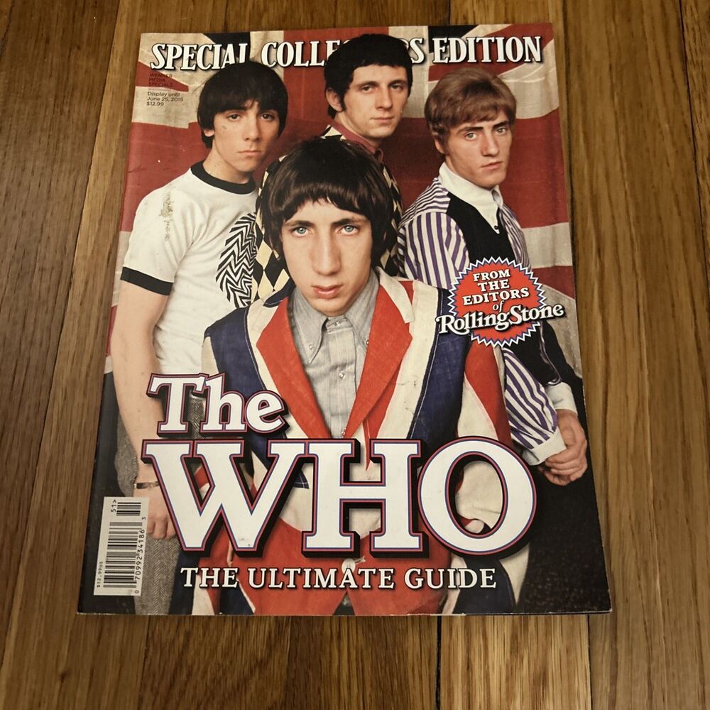 The Who Rolling Stone Magazine Collector's Edition 2015